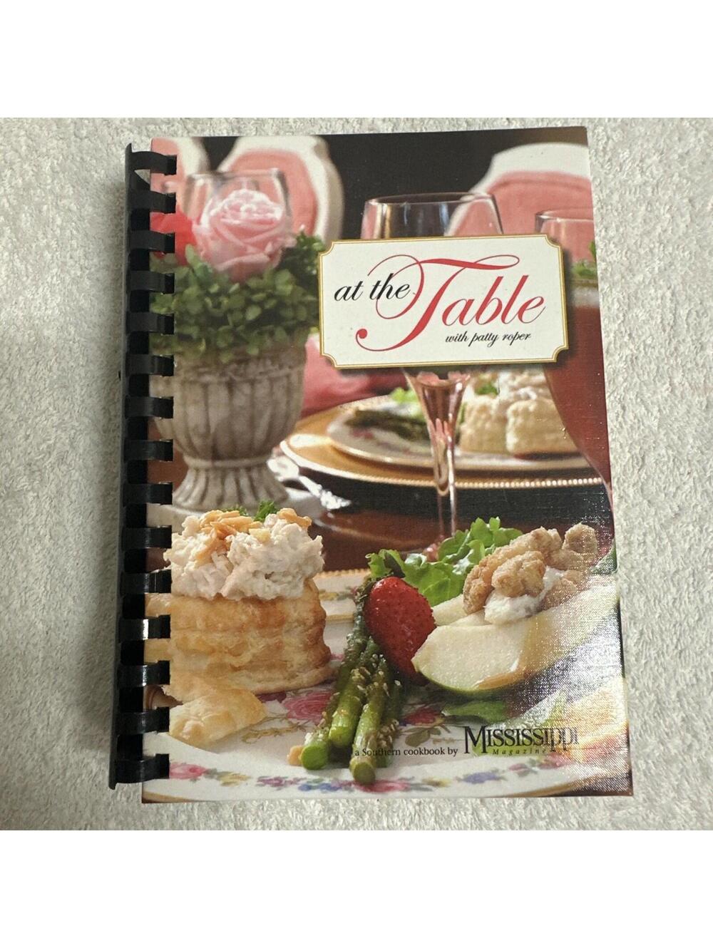 At the Table with Patty Roper - Spiral-bound By Patty Roper - SIGNED EXCELLENT
